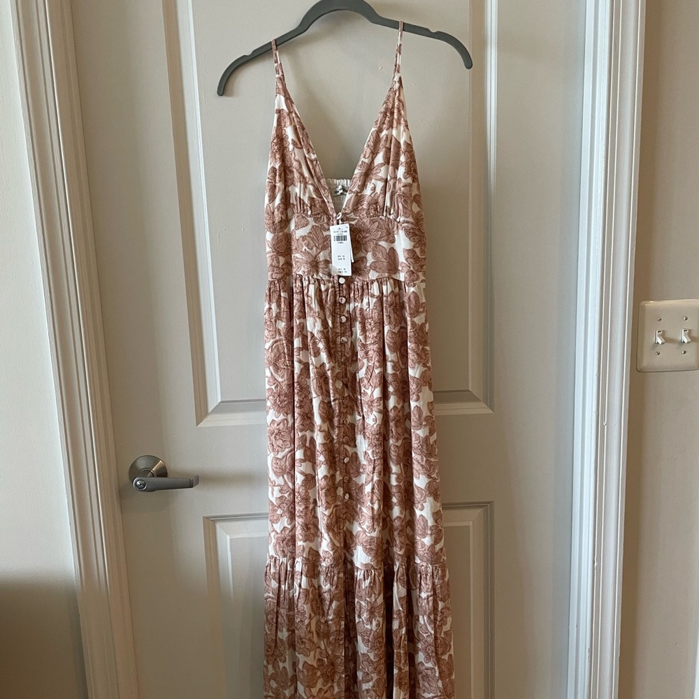 Button-Through Maxi Dress